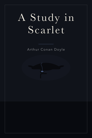 A Study in Scarlet — cover