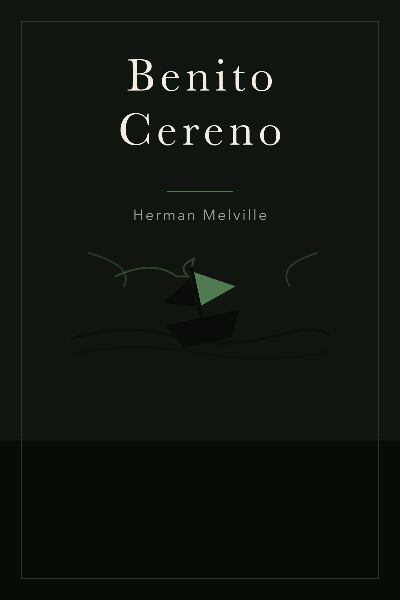 Benito Cereno — cover