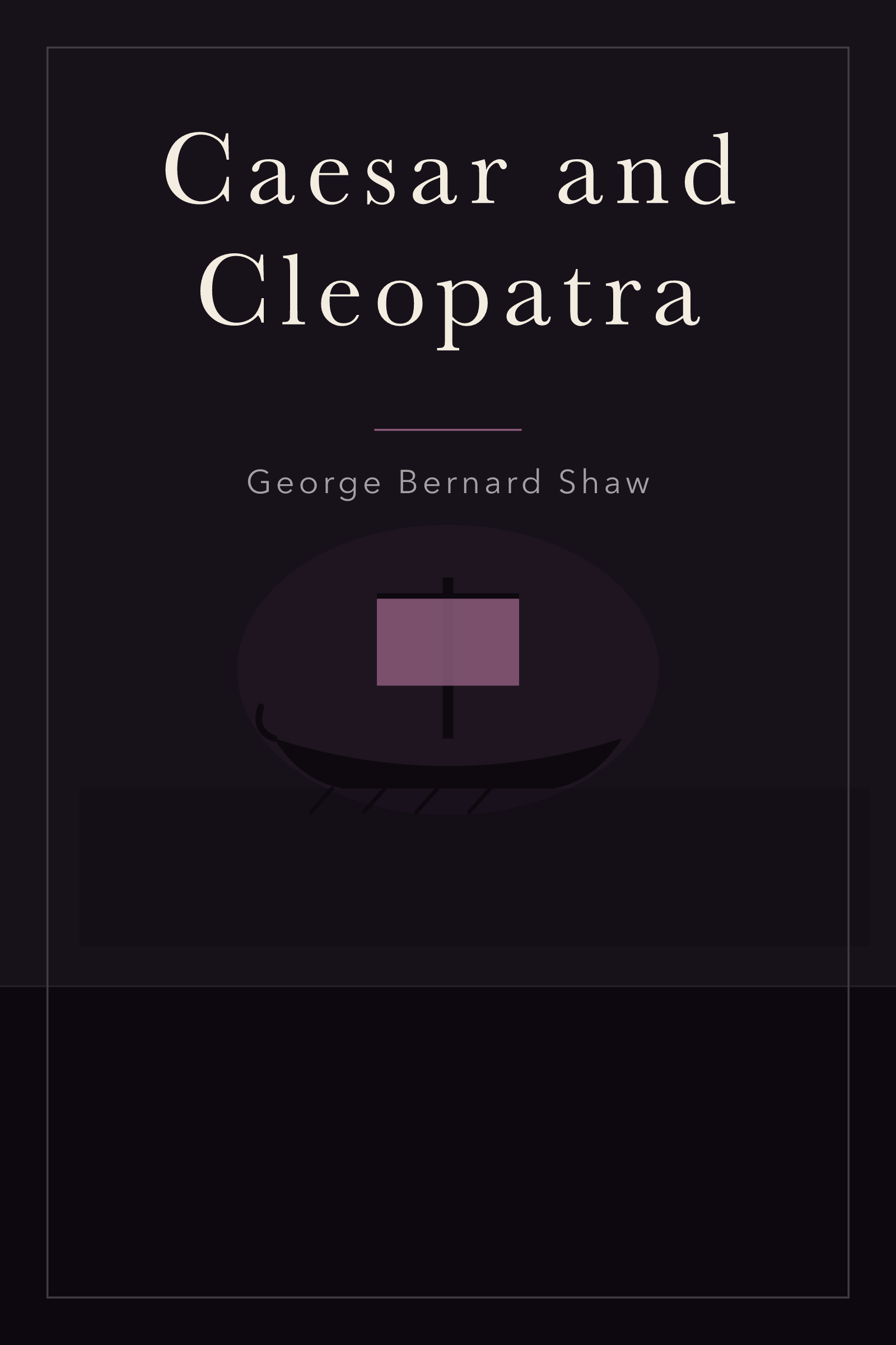 Caesar and Cleopatra — cover