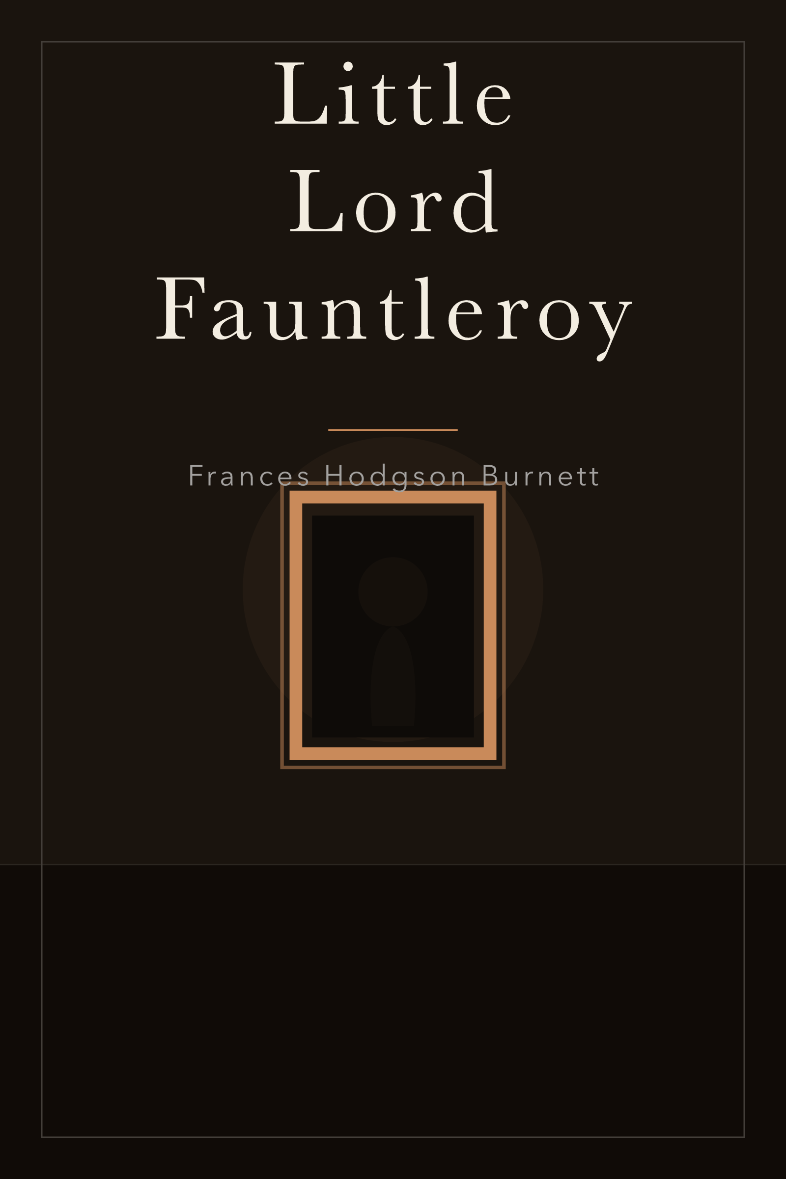 Little Lord Fauntleroy — cover