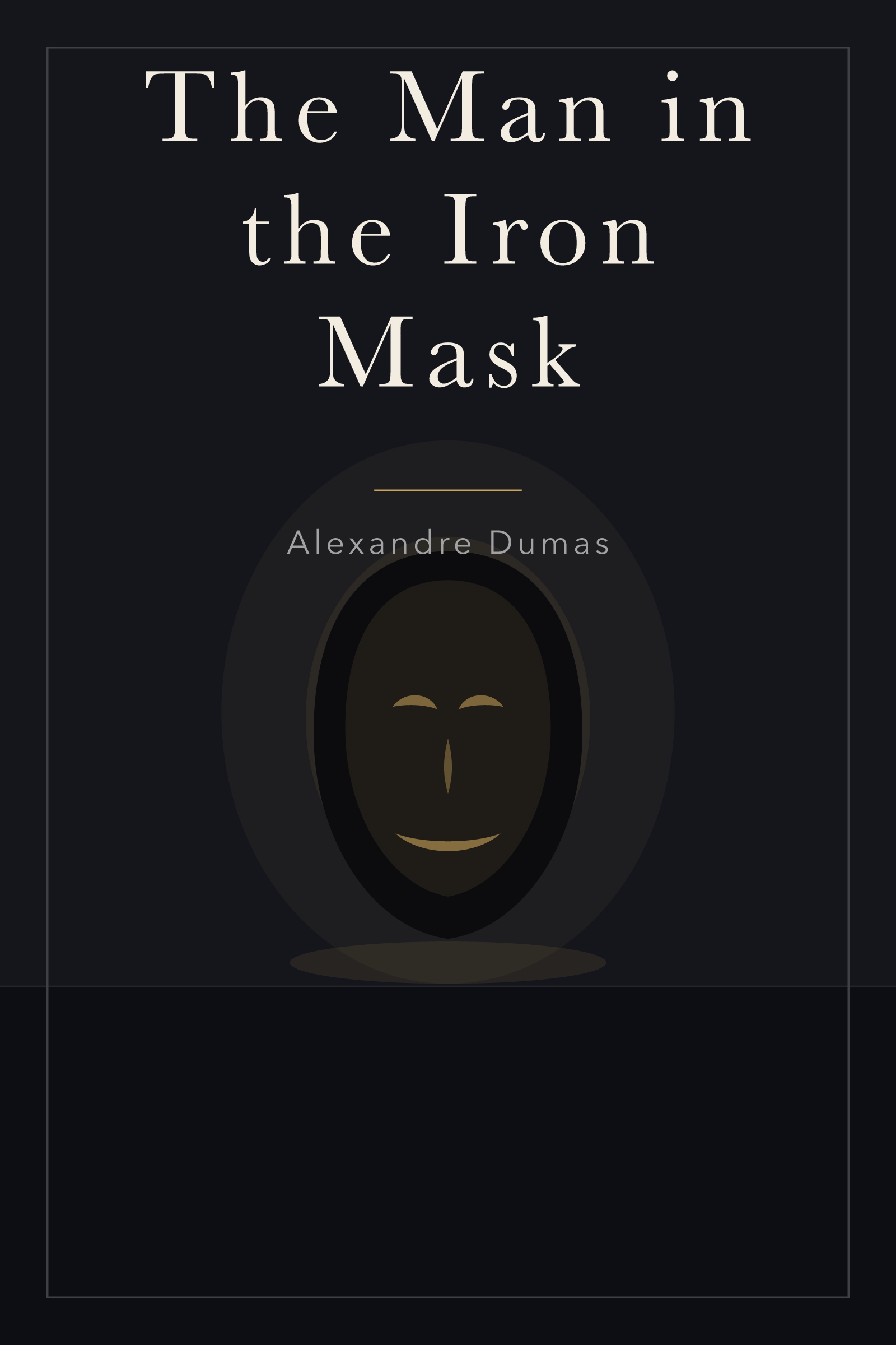 The Man in the Iron Mask — cover