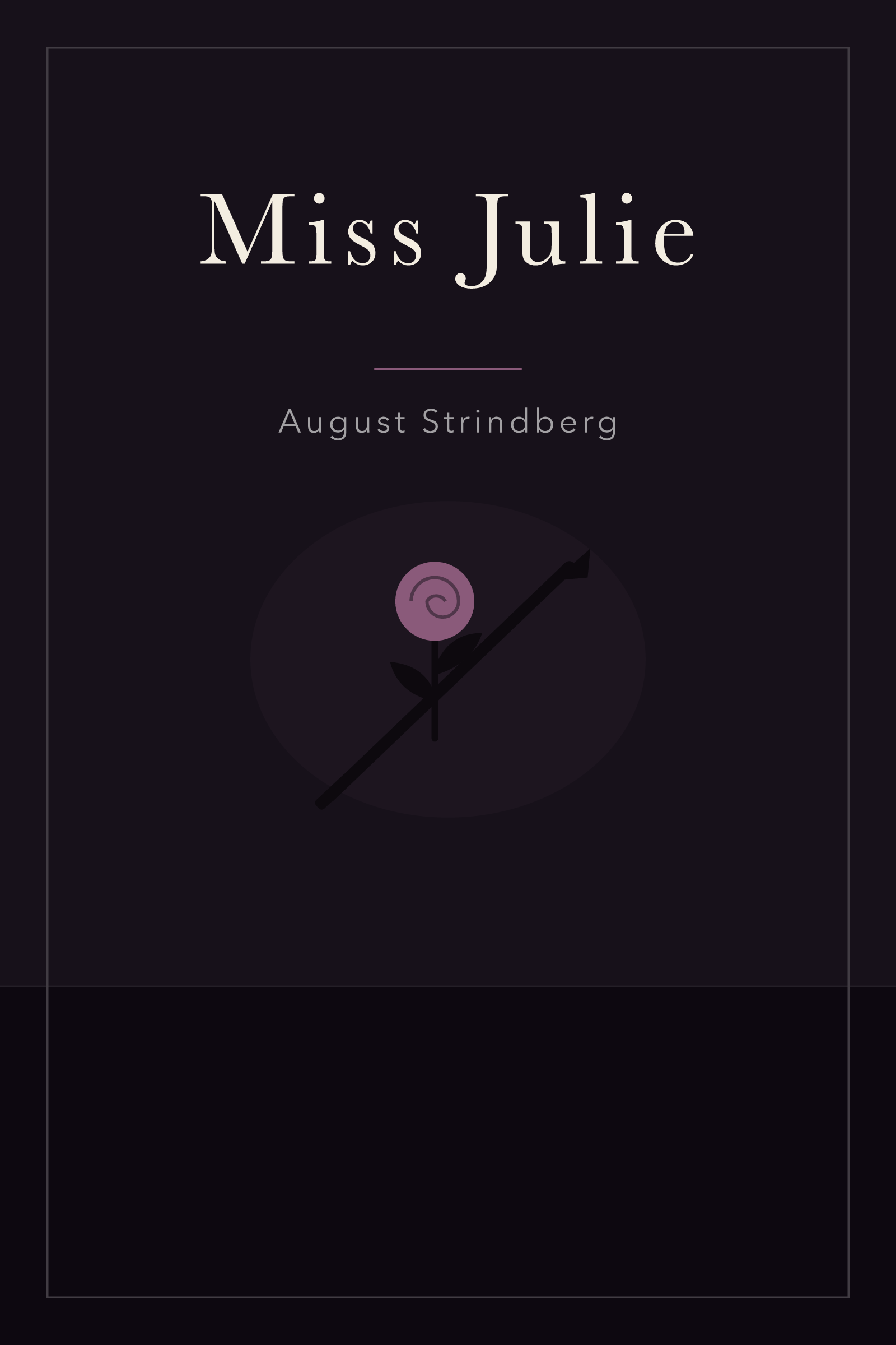 Miss Julie — cover