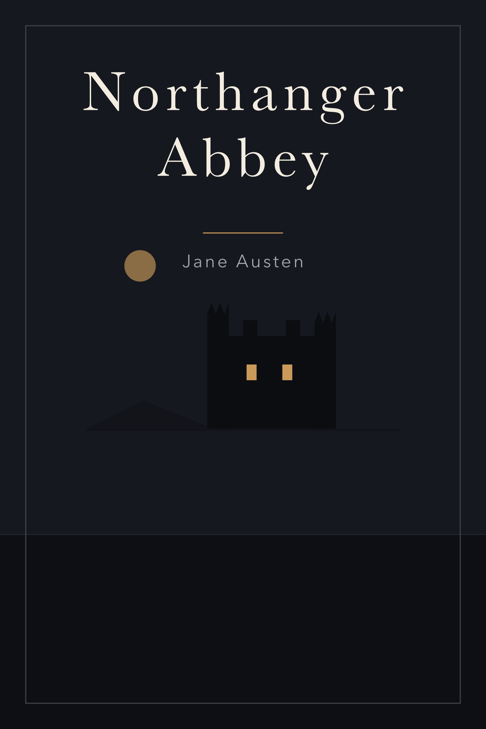 Northanger Abbey — cover