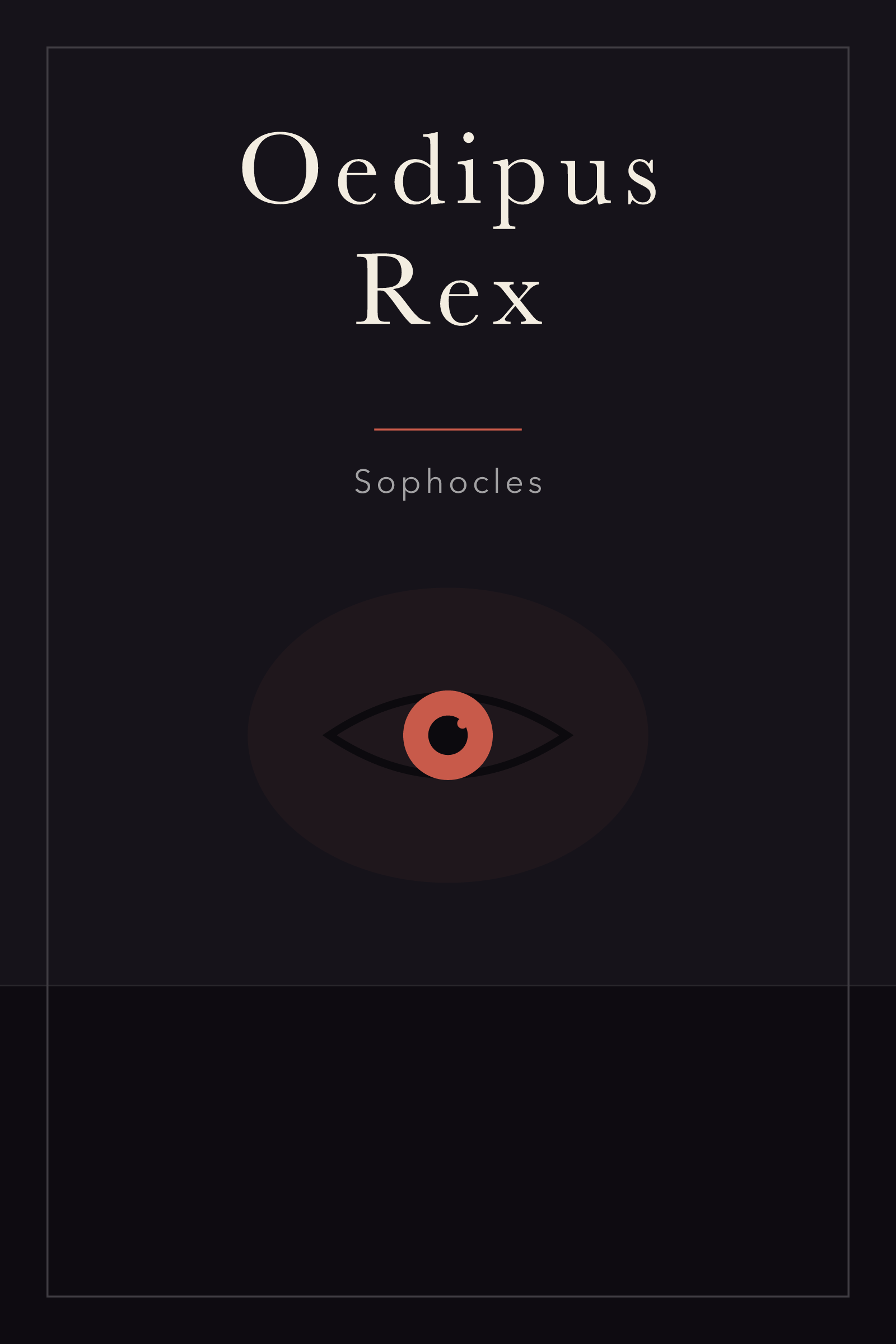 Oedipus Rex — cover