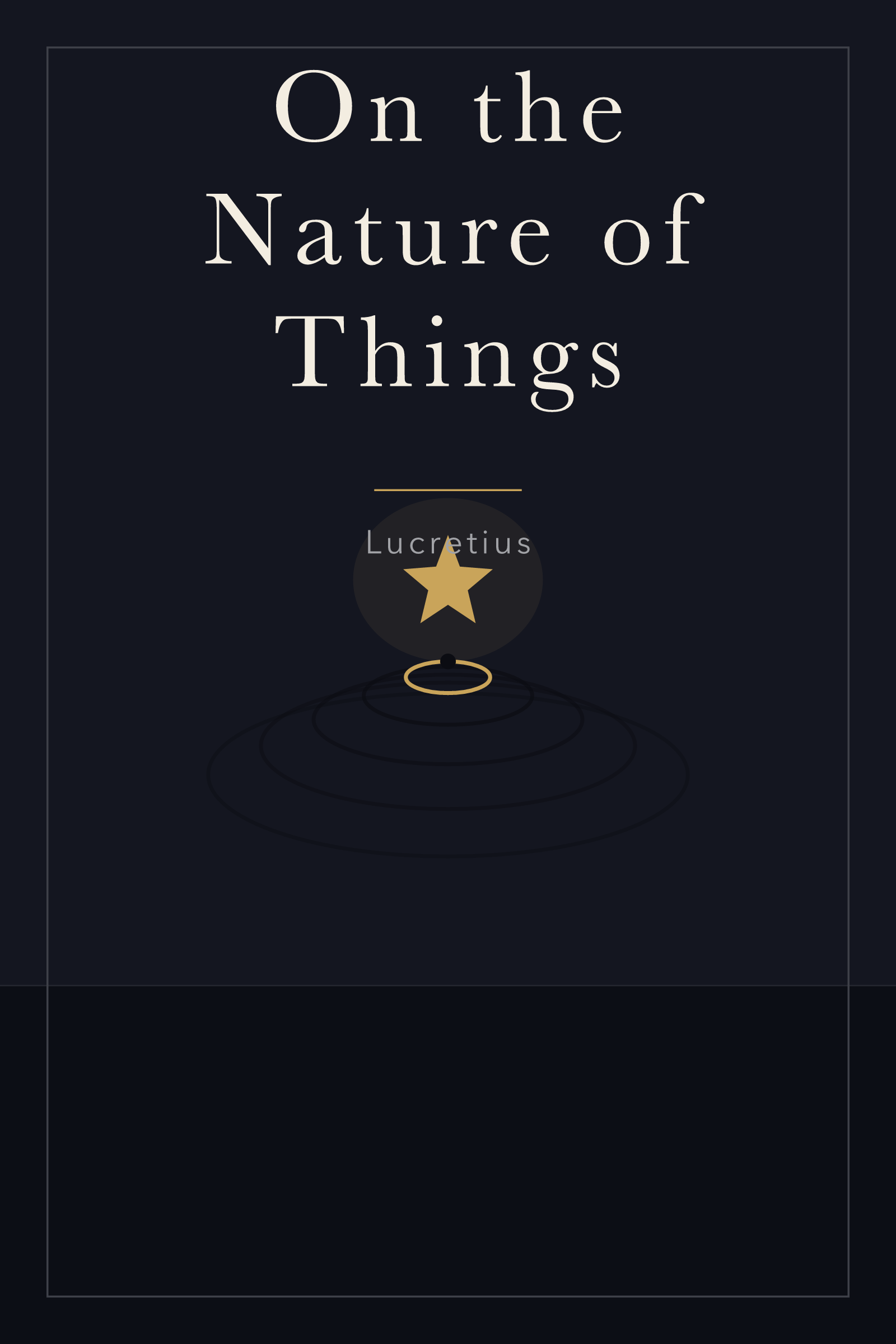 On the Nature of Things — cover