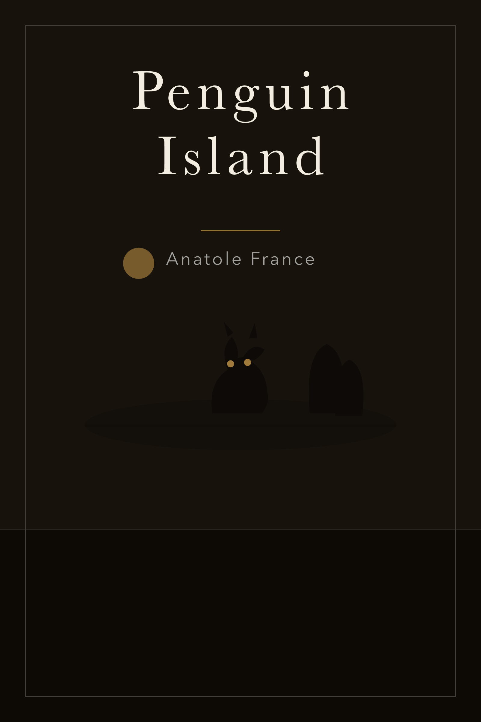 Penguin Island — cover