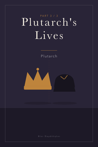 Plutarch's Lives (Part 3) — cover