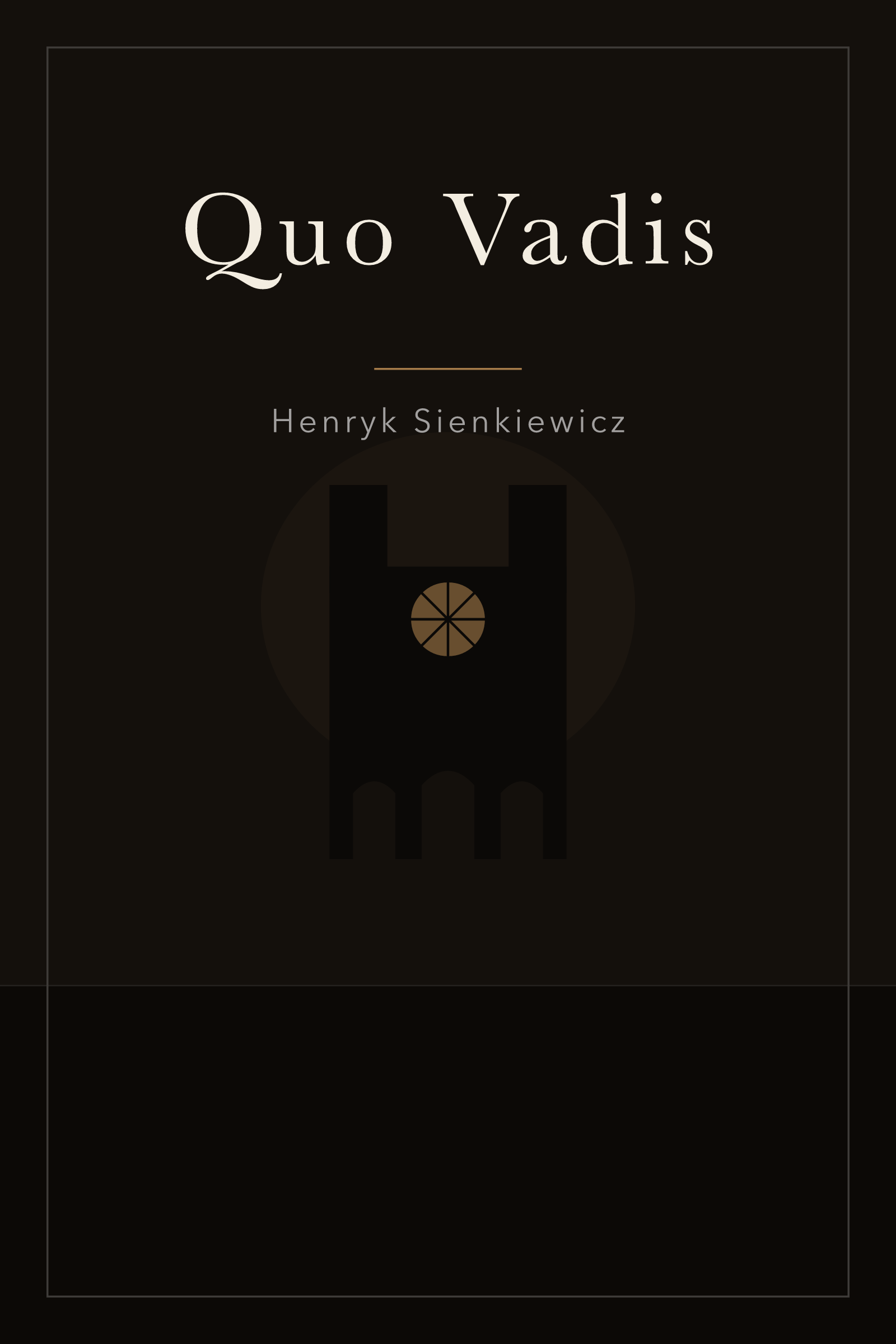 Quo Vadis — cover