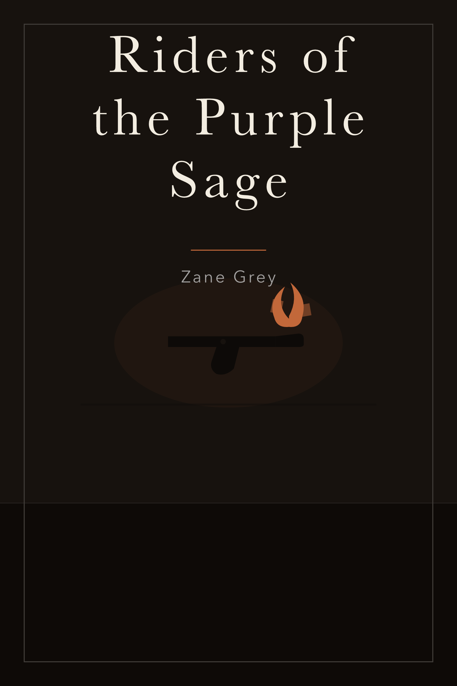 Riders of the Purple Sage — cover