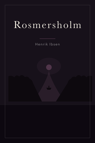 Rosmersholm — cover