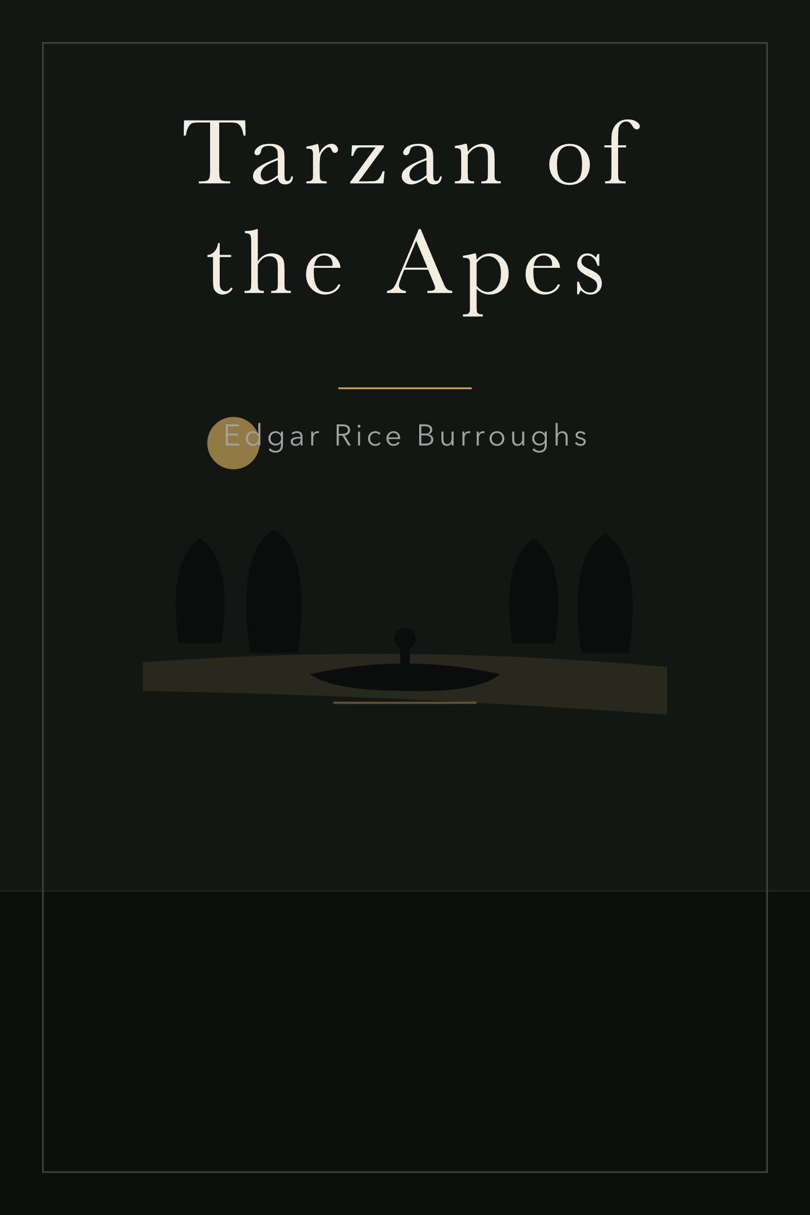 Tarzan of the Apes — cover