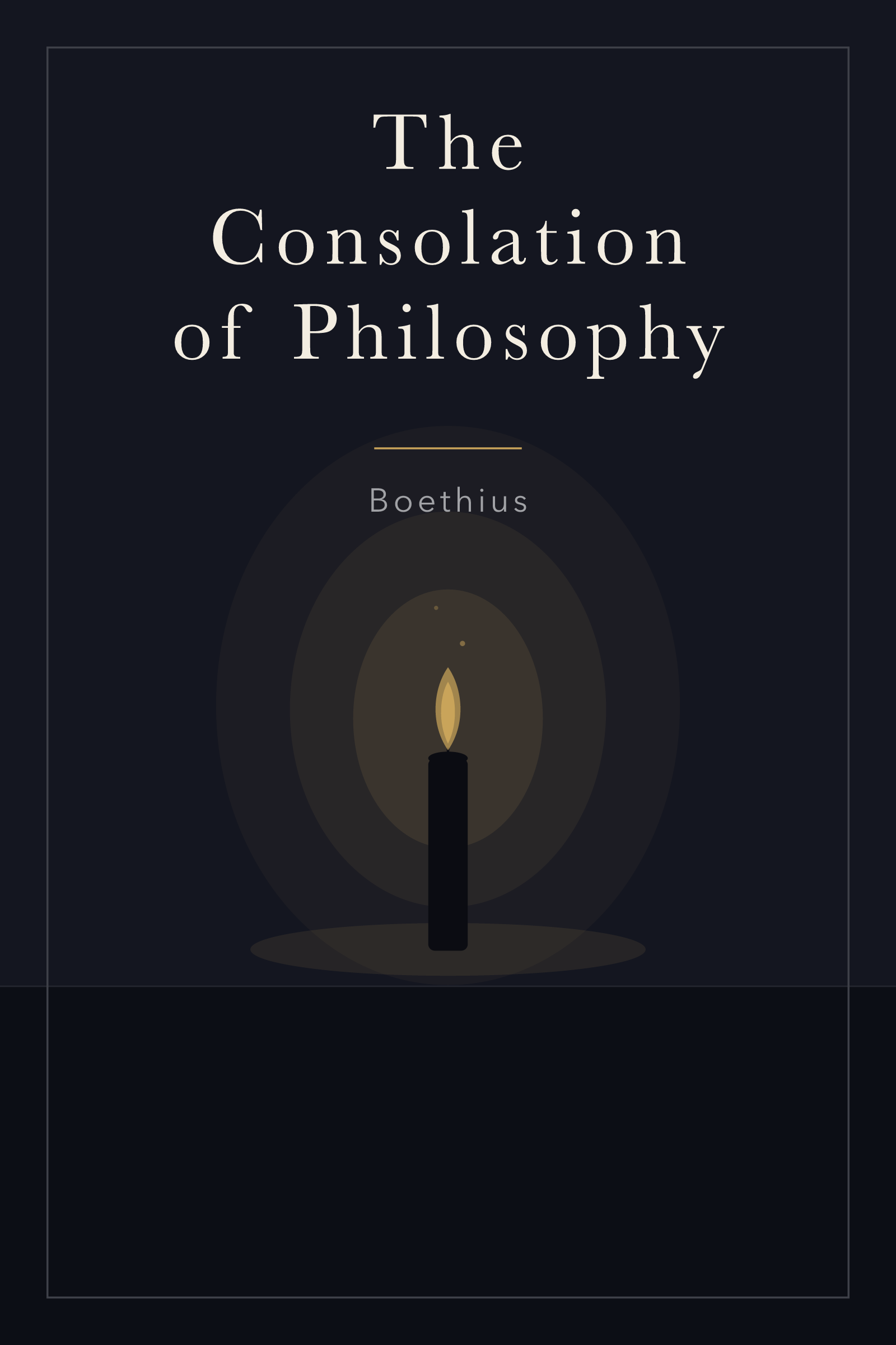 The Consolation of Philosophy — cover