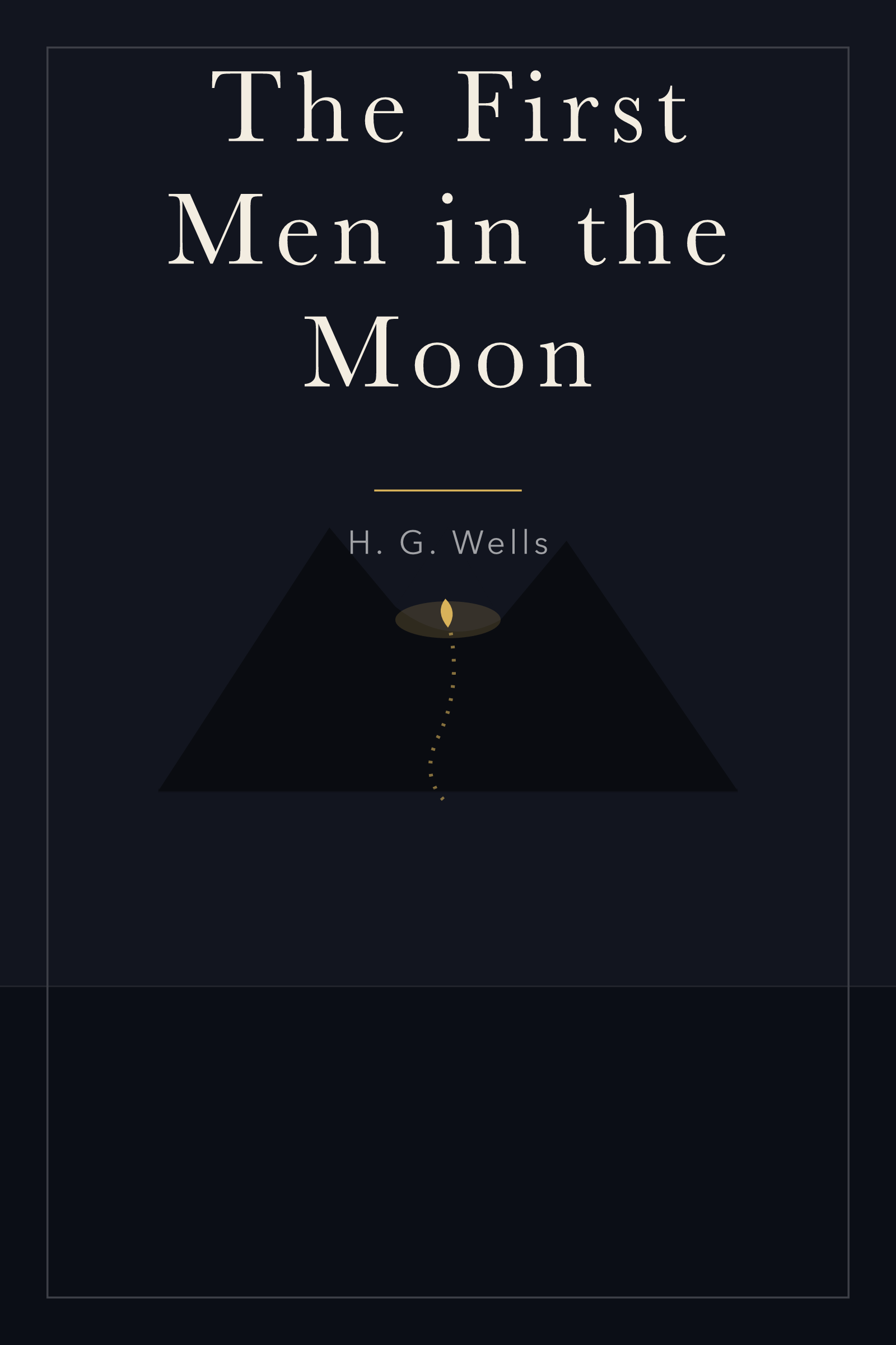 The First Men in the Moon — cover