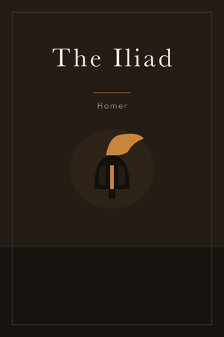 The Iliad — cover