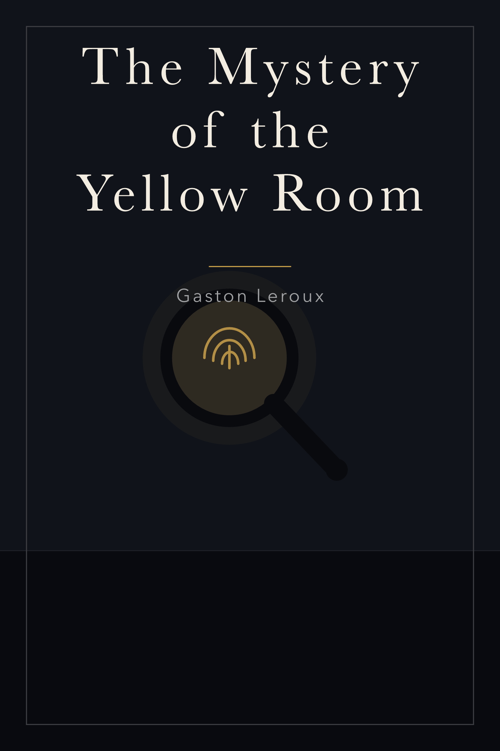 The Mystery of the Yellow Room — cover