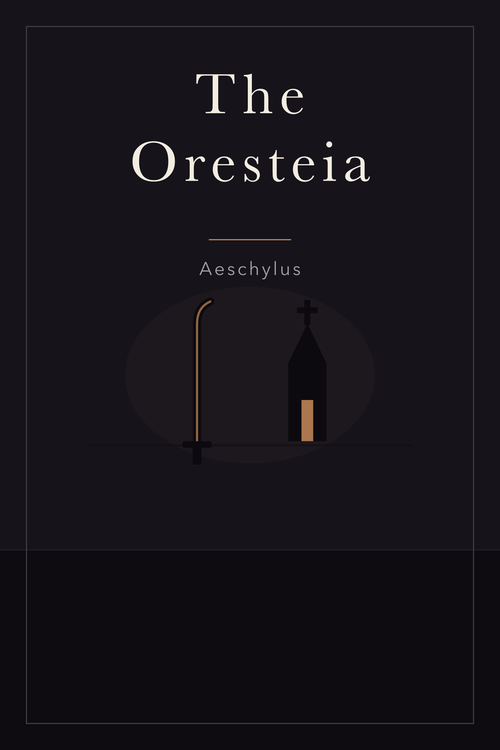 The Oresteia — cover