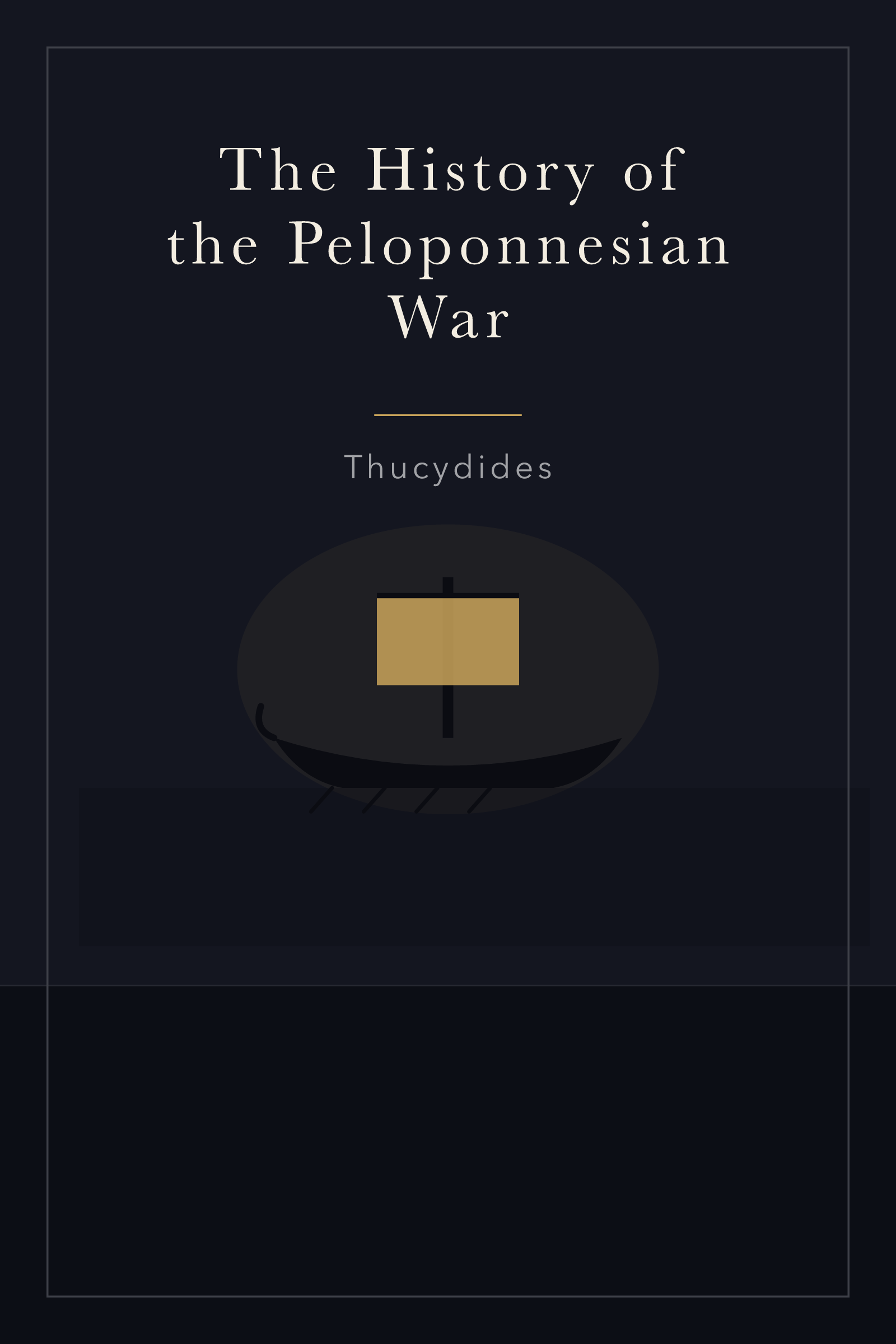 The History of the Peloponnesian War — cover