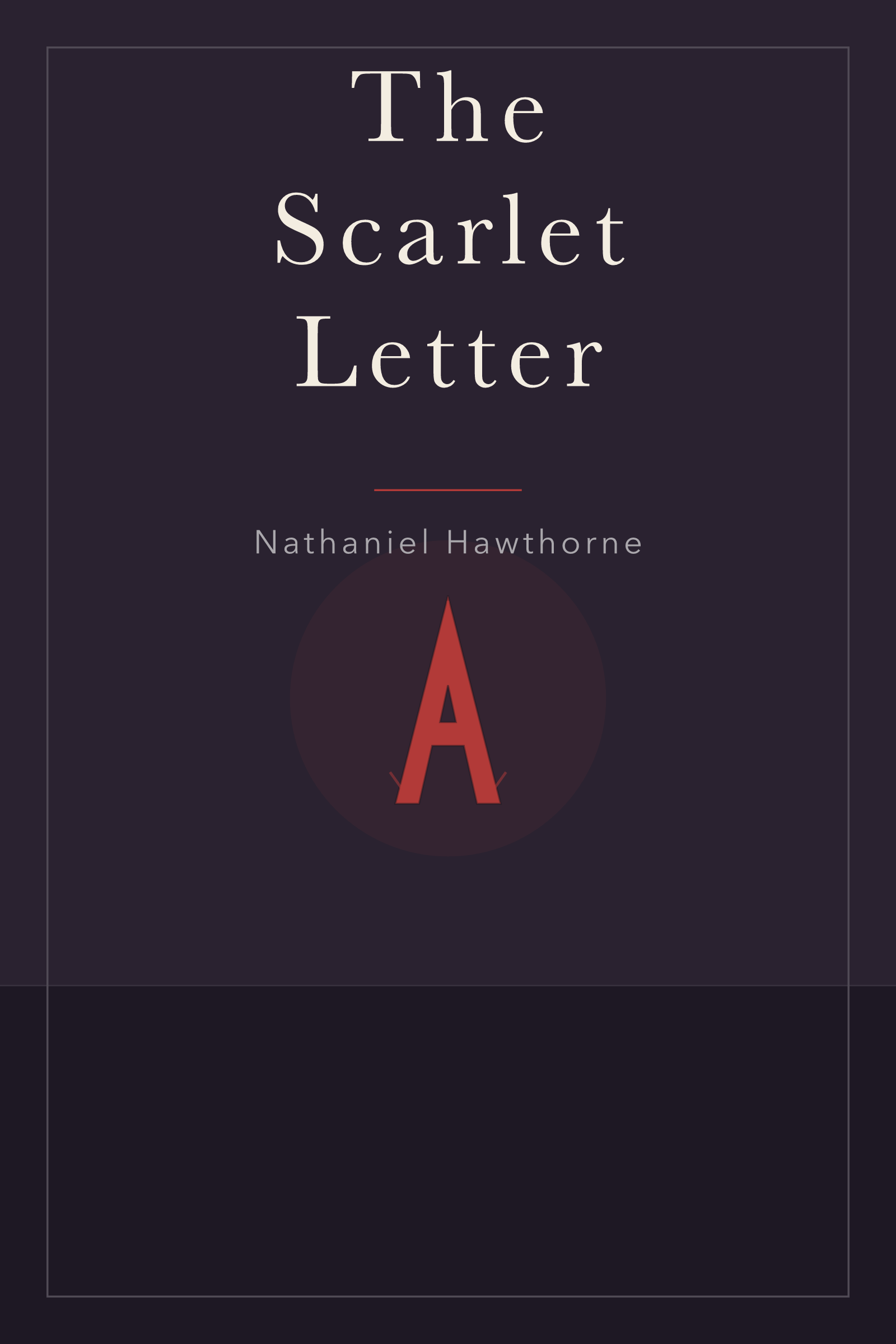 The Scarlet Letter — cover