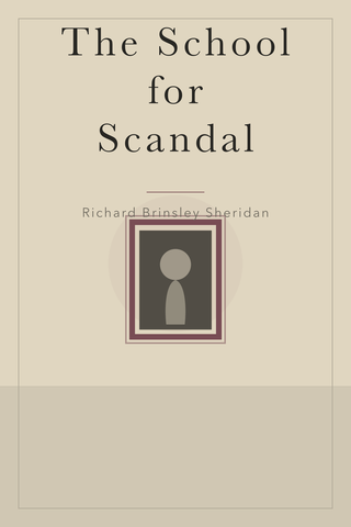 The School for Scandal — cover