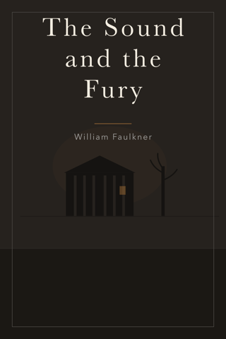 The Sound and the Fury — cover