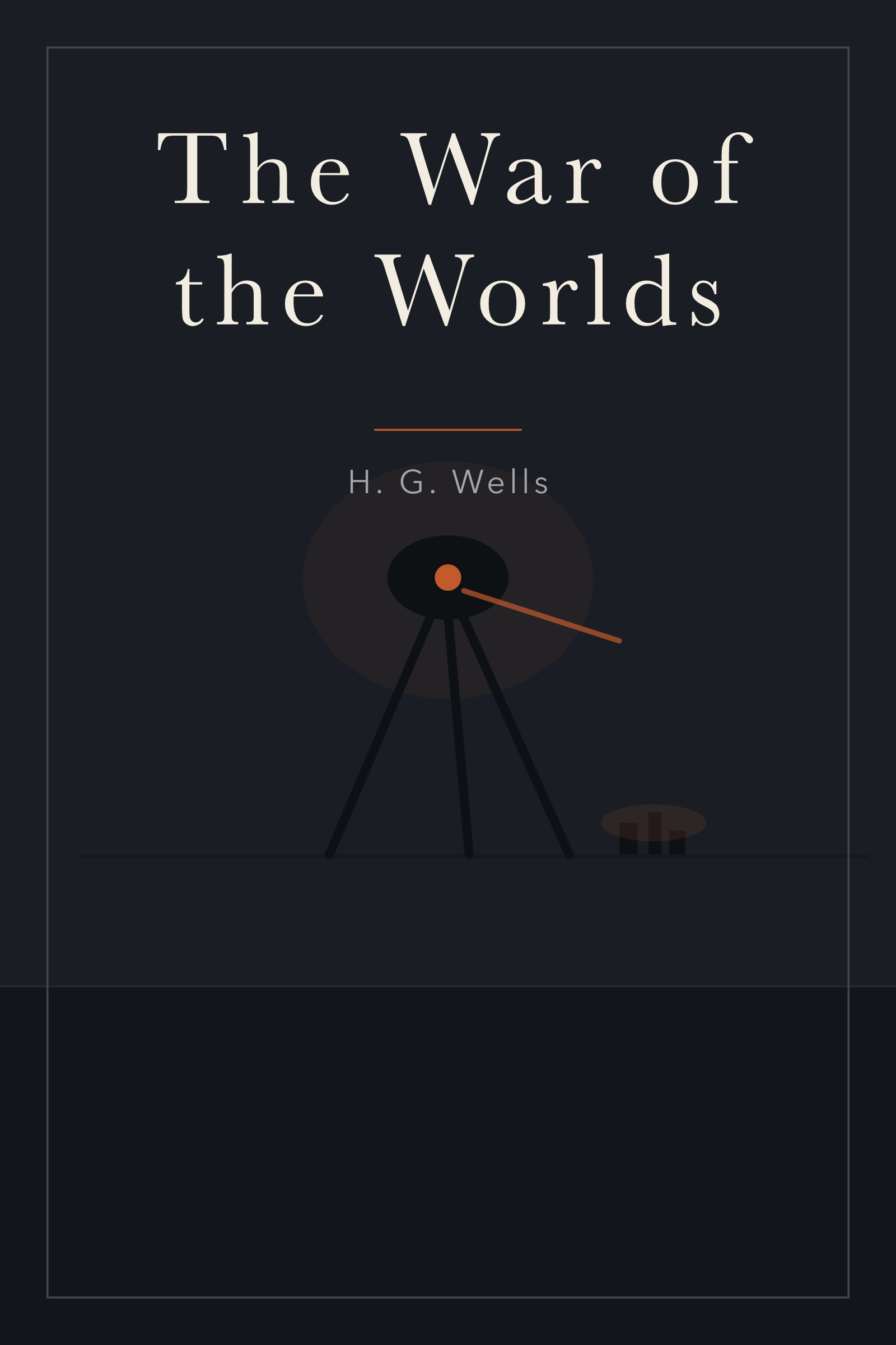 The War of the Worlds — cover