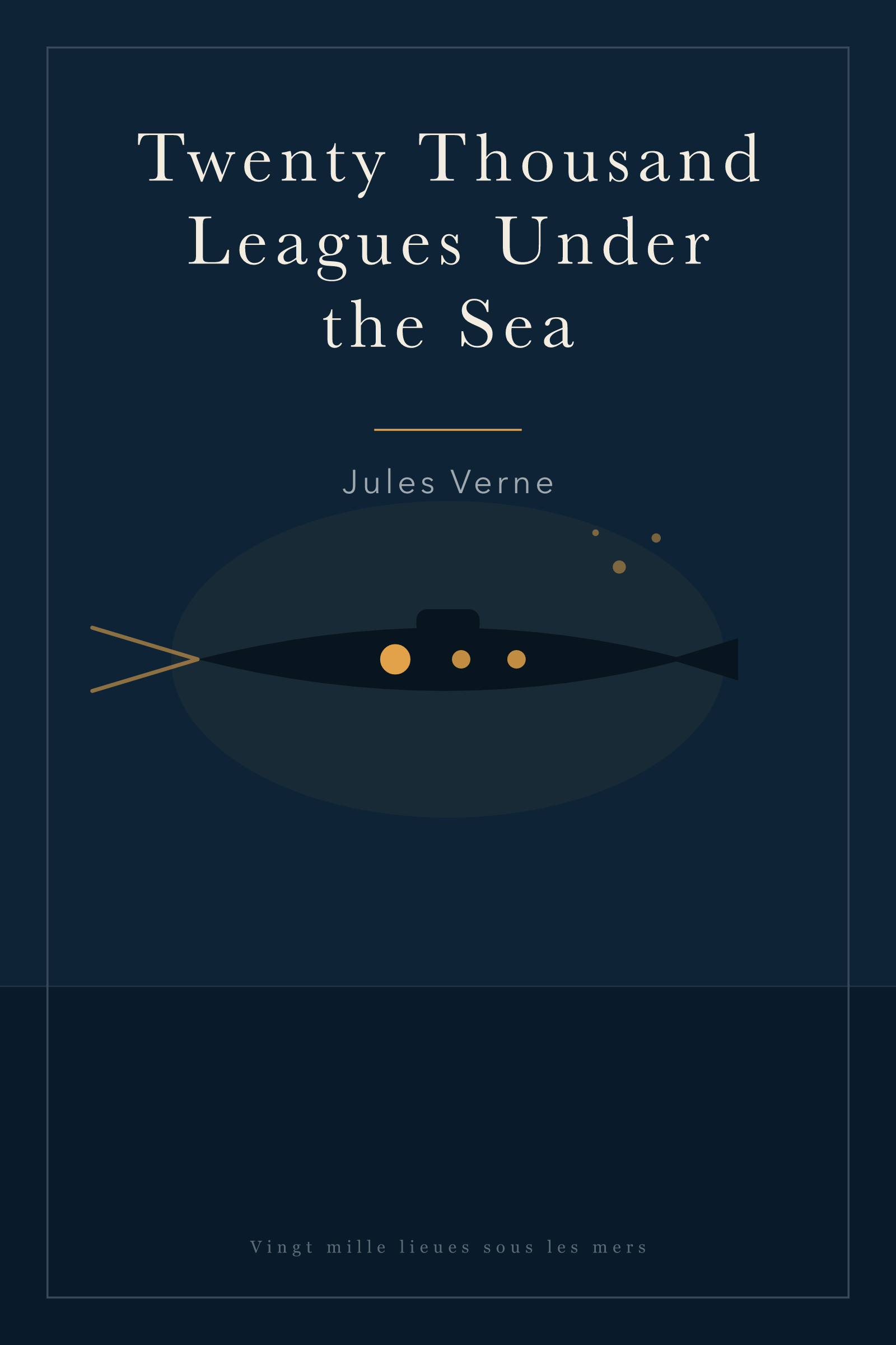 Twenty Thousand Leagues Under the Sea — cover