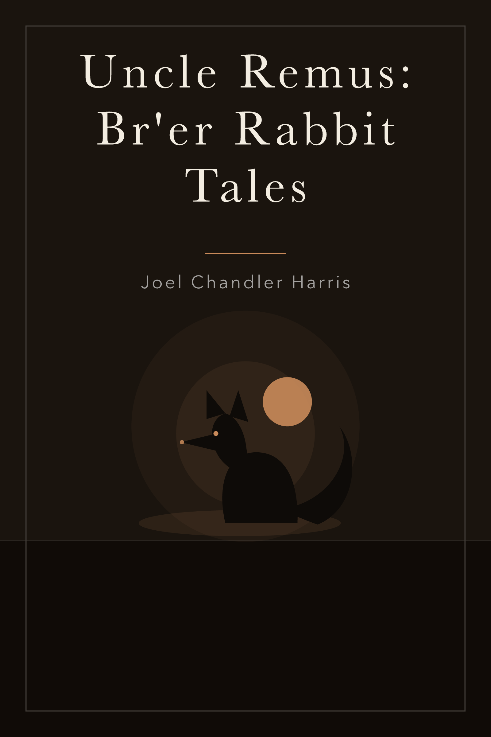 Uncle Remus: Br'er Rabbit Tales — cover