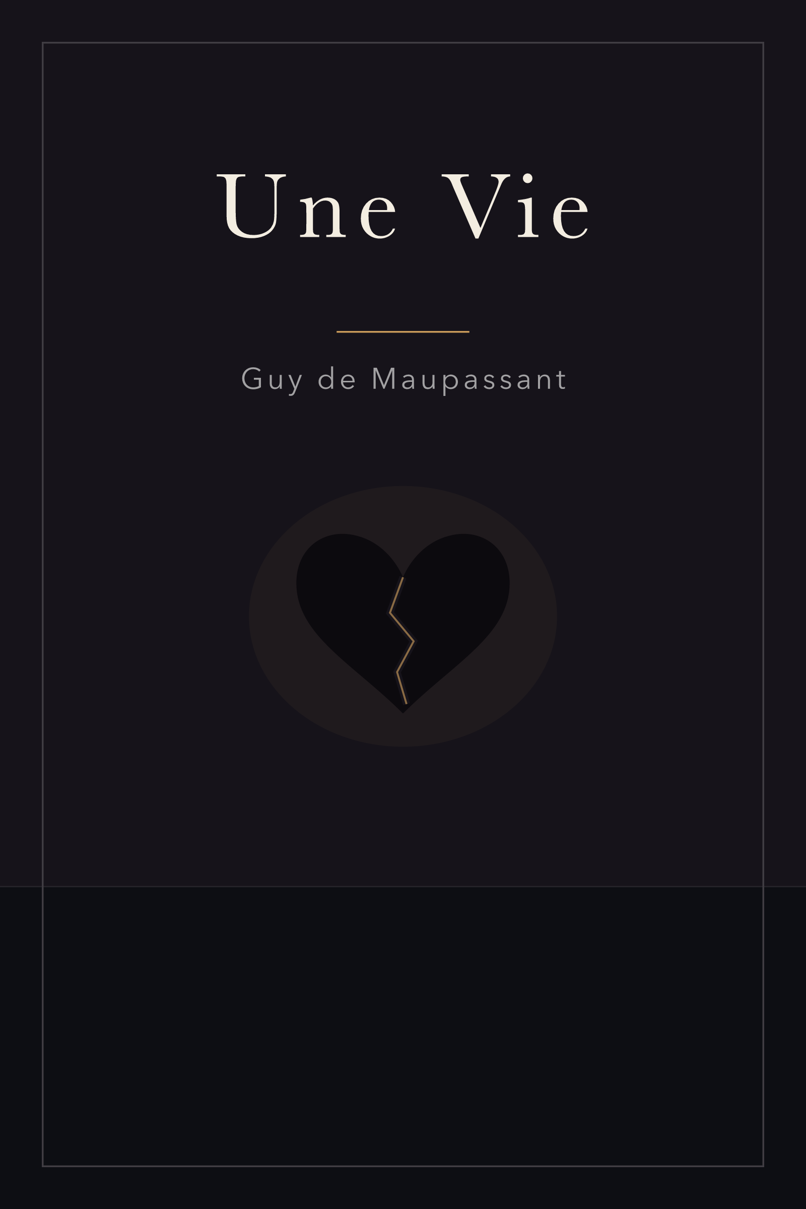 Une Vie — cover