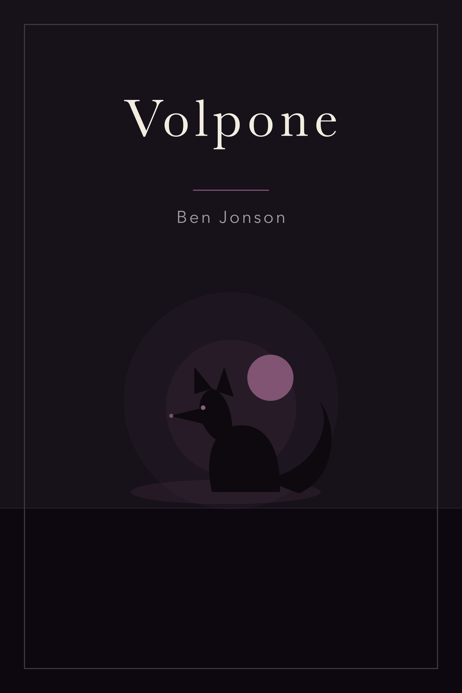 Volpone — cover